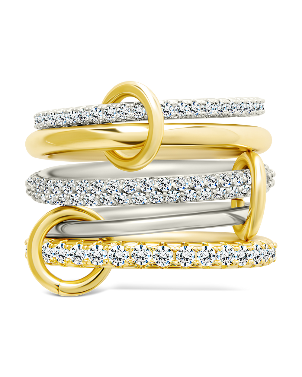 Jelena CZ Stacking Ring Set