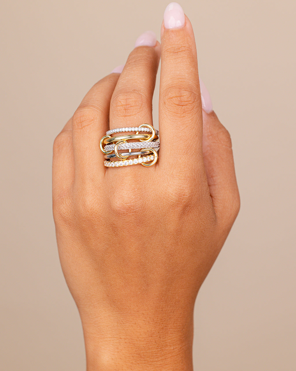 Jelena CZ Stacking Ring Set