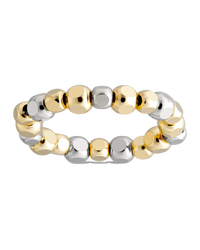 Sterling Siver Dez Beaded Ring