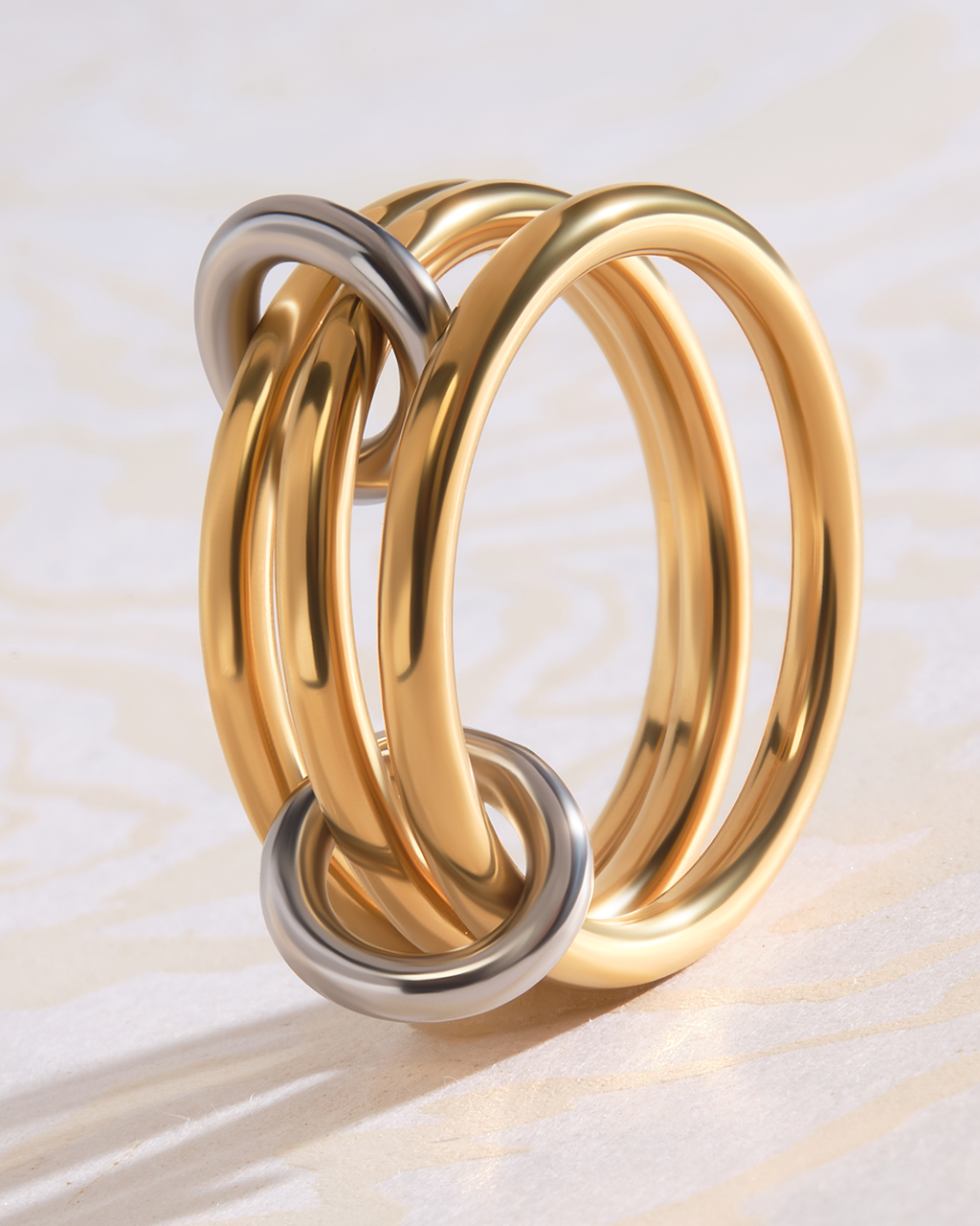 Linked Stacking Ring