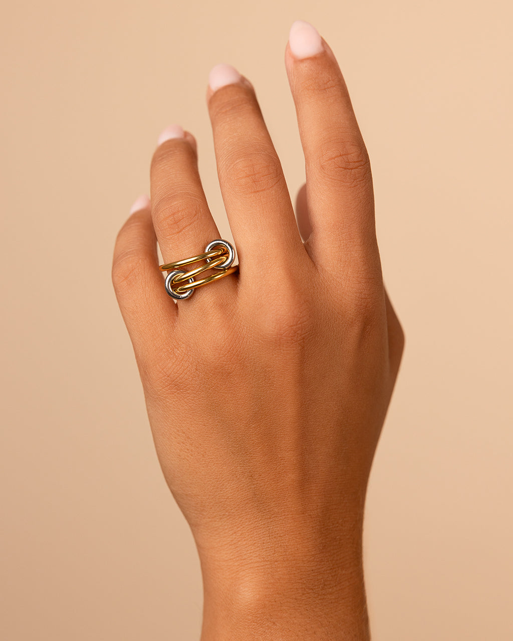 Linked Stacking Ring