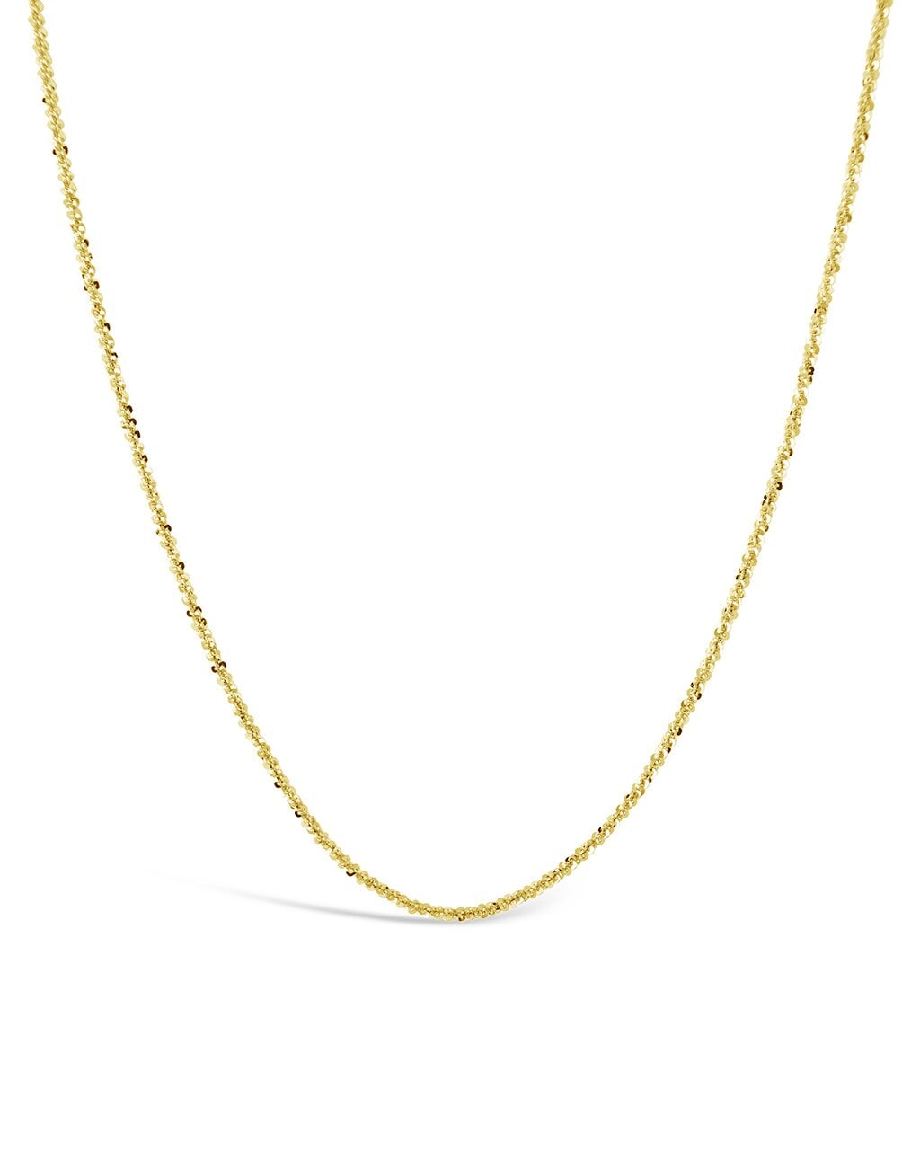 Men's Sterling Silver Rolo Chain Necklace Accessories Sterling Forever Gold 16" 