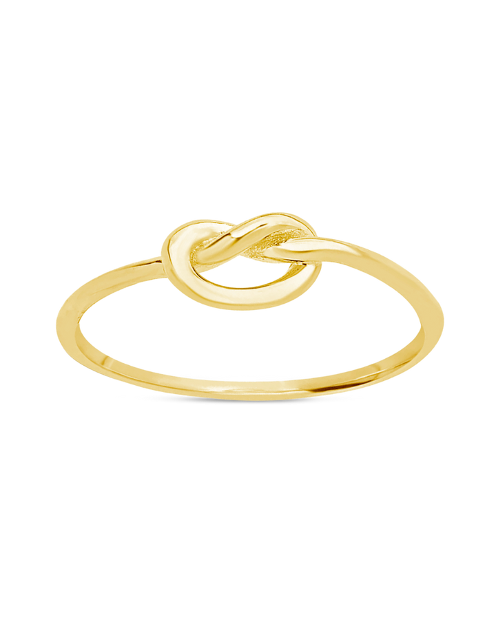 Sterling Silver Love Knot Ring