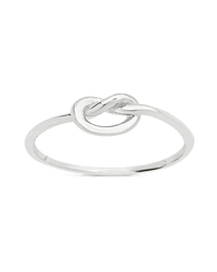 Sterling Silver Love Knot Ring