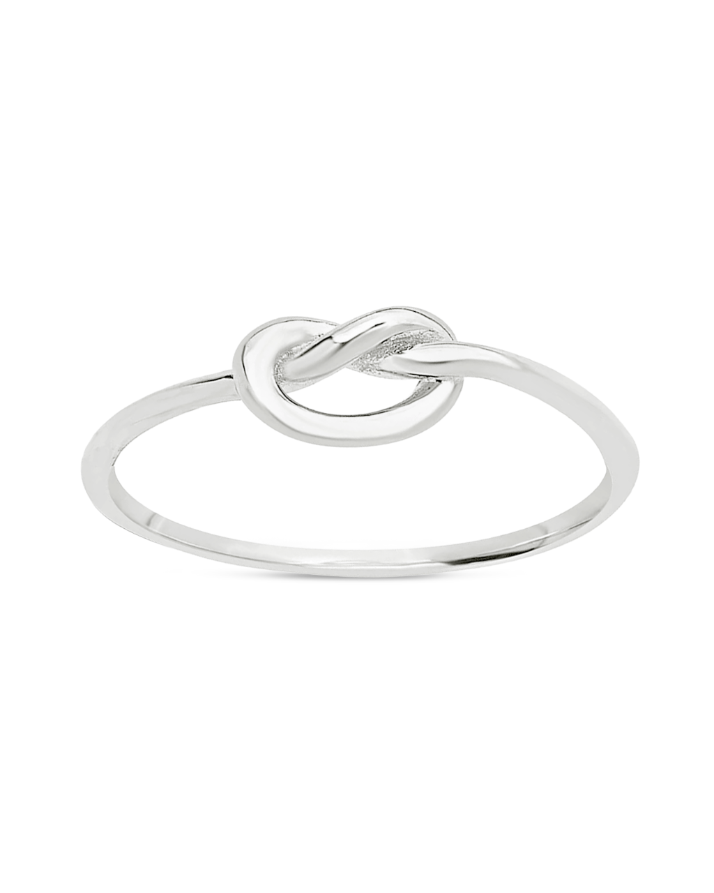 Sterling Silver Love Knot Ring