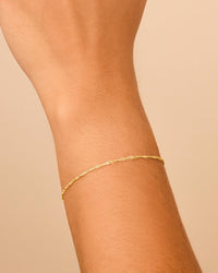 Sterling Silver Janina Delicate Twisted Chain Bracelet - Sterling Forever