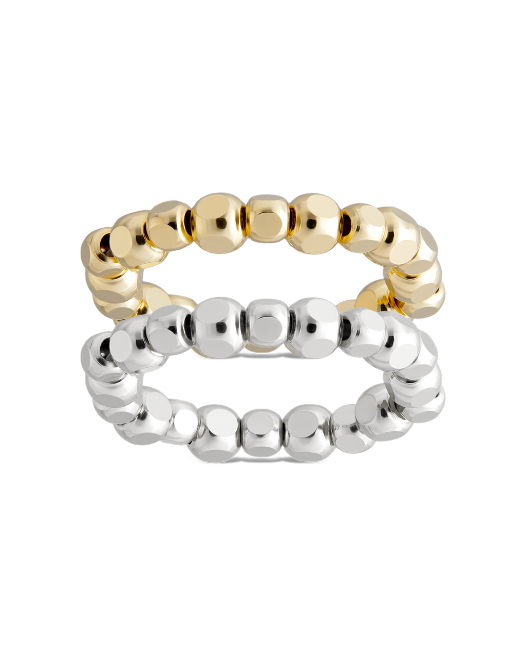 Sterling Silver Dez Beaded Ring