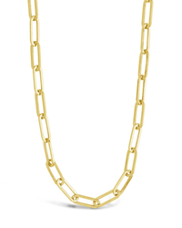 Sterling Silver Paperclip Chain Necklace - Sterling Forever