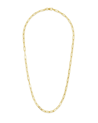 Sterling Silver Paperclip Chain Necklace - Sterling Forever