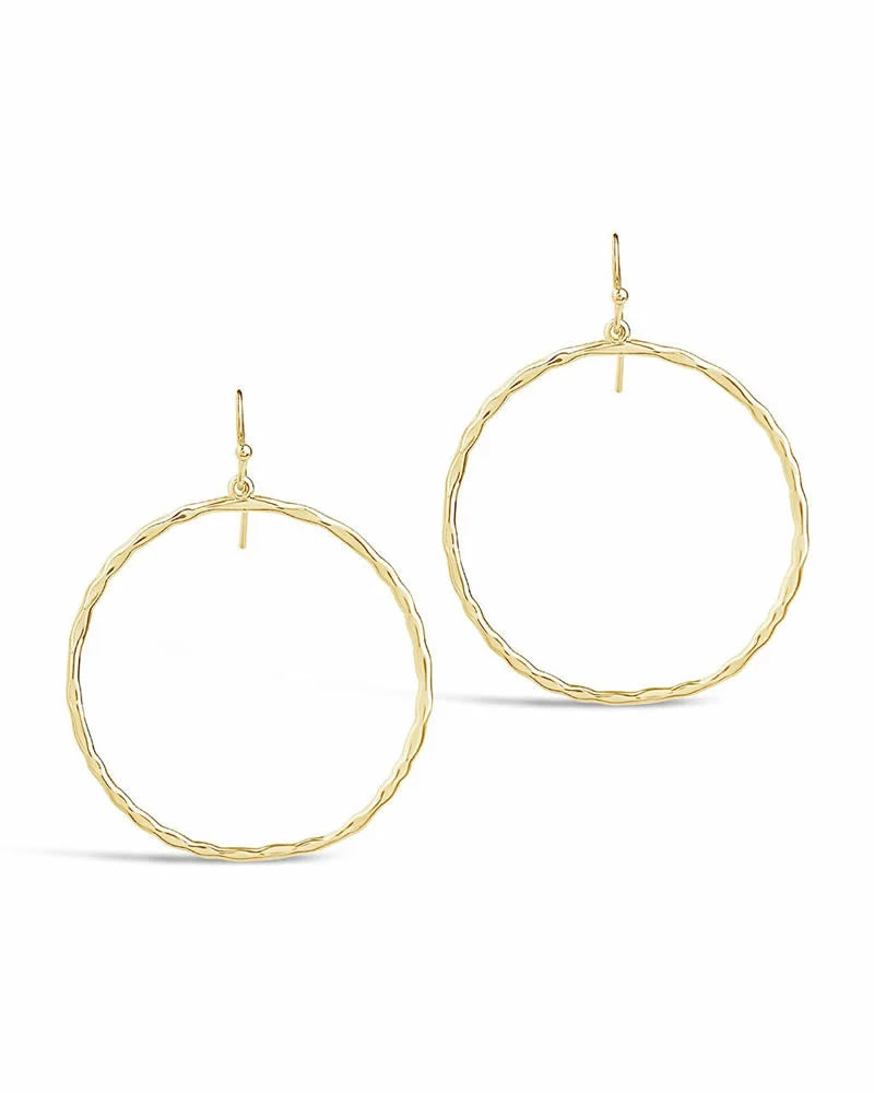 Gold and Silver Dangle Earrings Earring Sterling Forever 