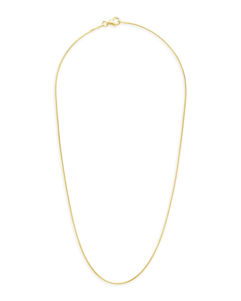 Men's Jewelry | Sterling Silver Snake Chain Necklace