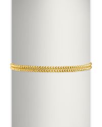 Sterling Silver Beaded Stretch Bracelet Sets - Sterling Forever