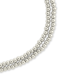 Sterling Silver Beaded Stretch Bracelet Sets - Sterling Forever