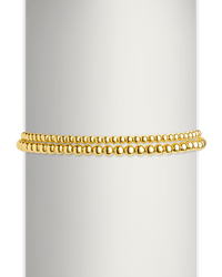 Sterling Silver Beaded Stretch Bracelet Sets - Sterling Forever