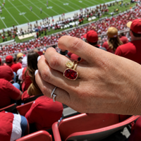 San Francisco Game Day Ring Stack