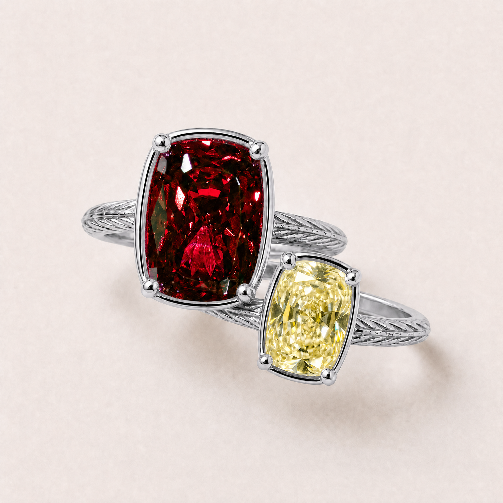 San Francisco Game Day Ring Stack