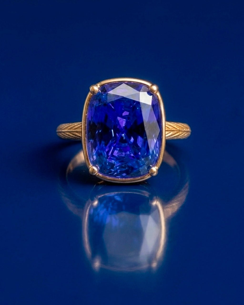 Cocktail Ring - Sapphire