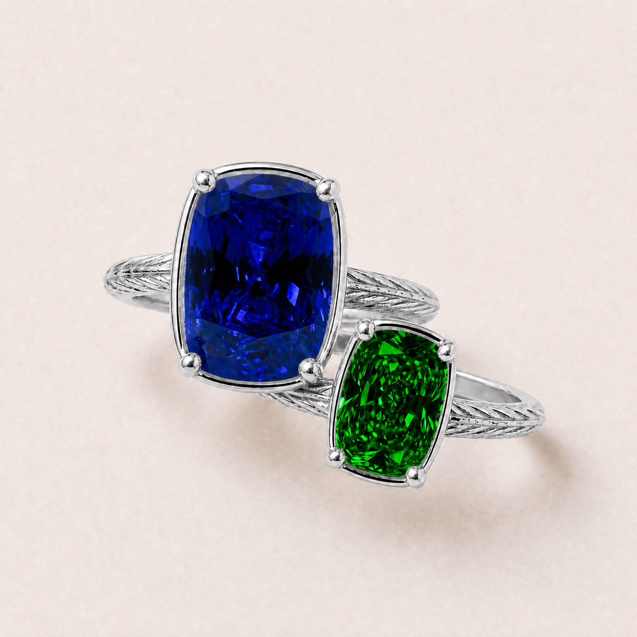 Seattle Game Day Ring Stack