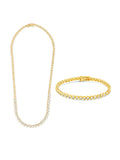 Heart CZ Tennis Bundle - Sterling Forever