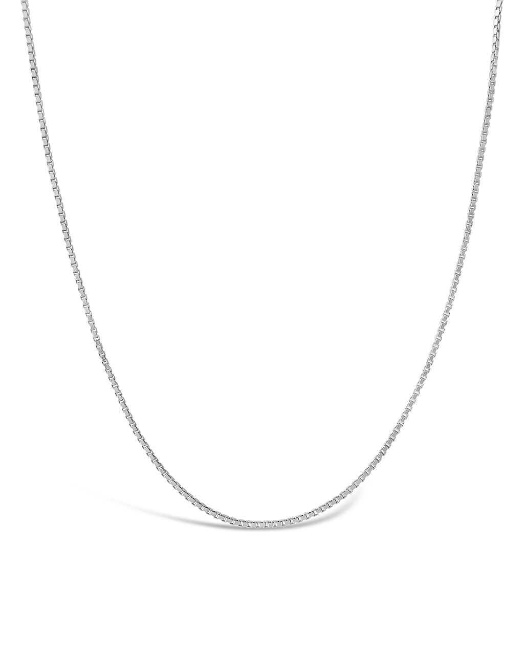 Men's Sterling Silver Venetian Chain Necklace Accessories Sterling Forever Silver 16" 
