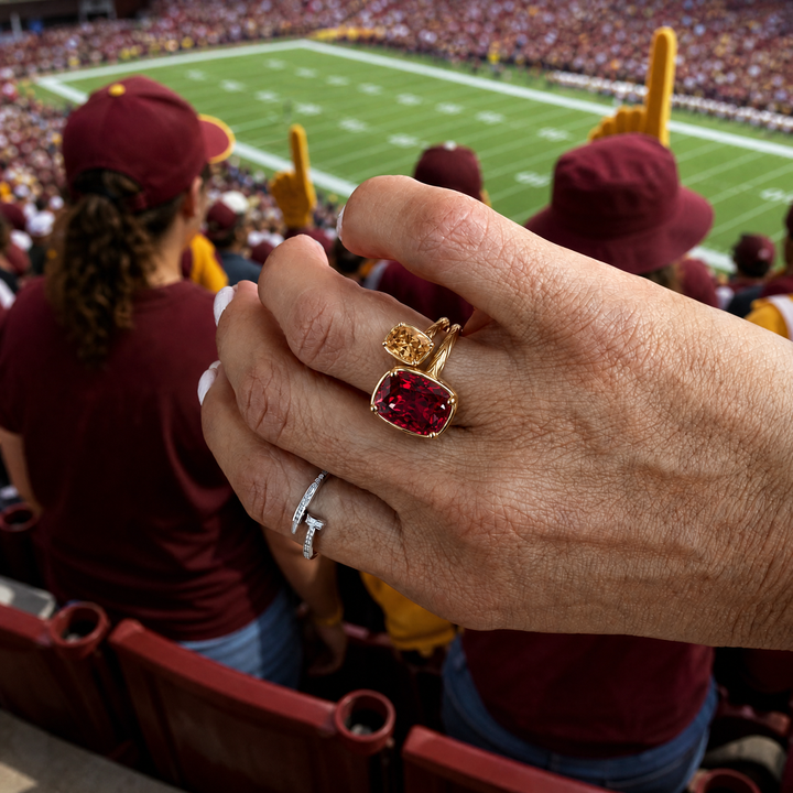 Washington Game Day Ring Stack