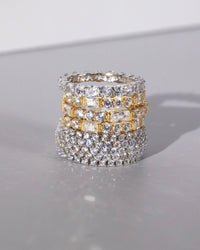 Sterling Silver Kornelia Eternity Ring - Sterling Forever