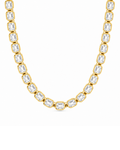 Helene Asscher Cut Tennis Necklace