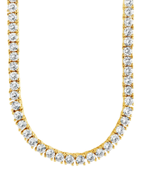 Cecil CZ Tennis Necklace