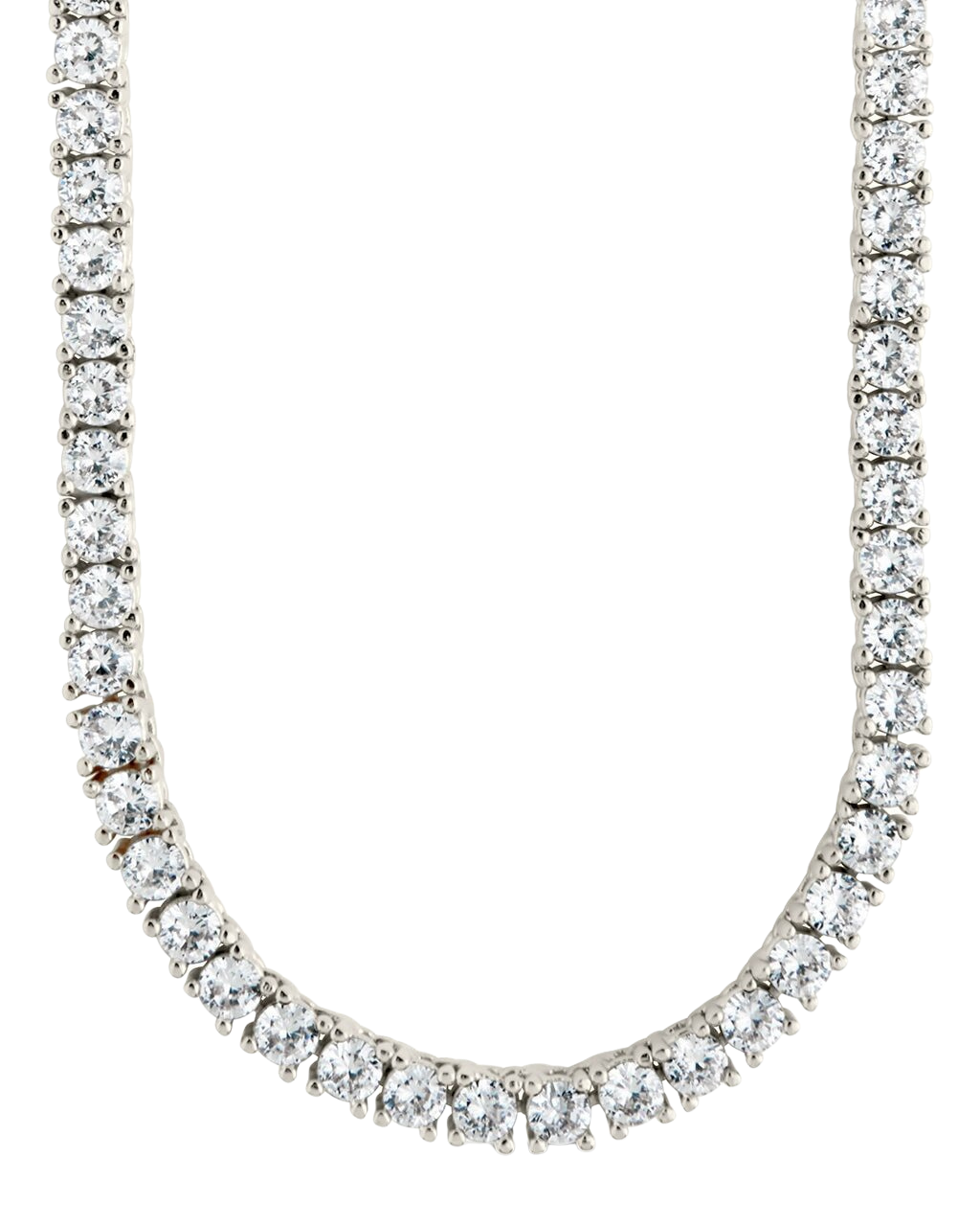 Cecil CZ Tennis Necklace