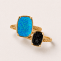Jacksonville Jaguars Game Day Ring Stack – gold