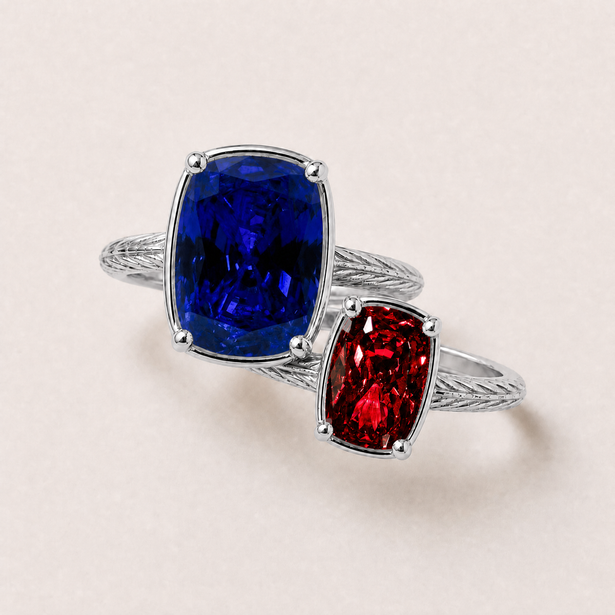 Buffalo Bills Game Day Ring Stack – silver