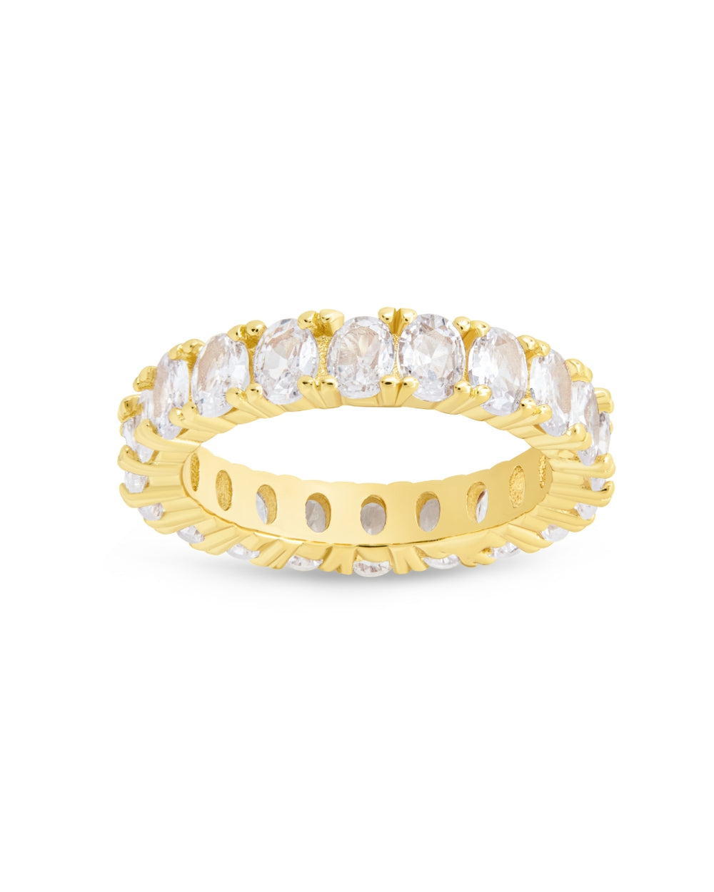 Kylie CZ Eternity Band Ring