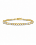 Helene Asscher Cut Tennis Bracelet