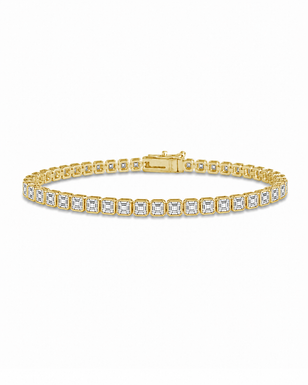 Helene Asscher Cut Tennis Bracelet