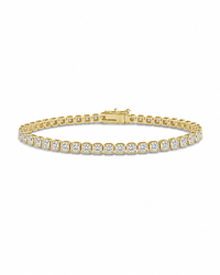 Helene Cushion Cut Tennis Bracelet