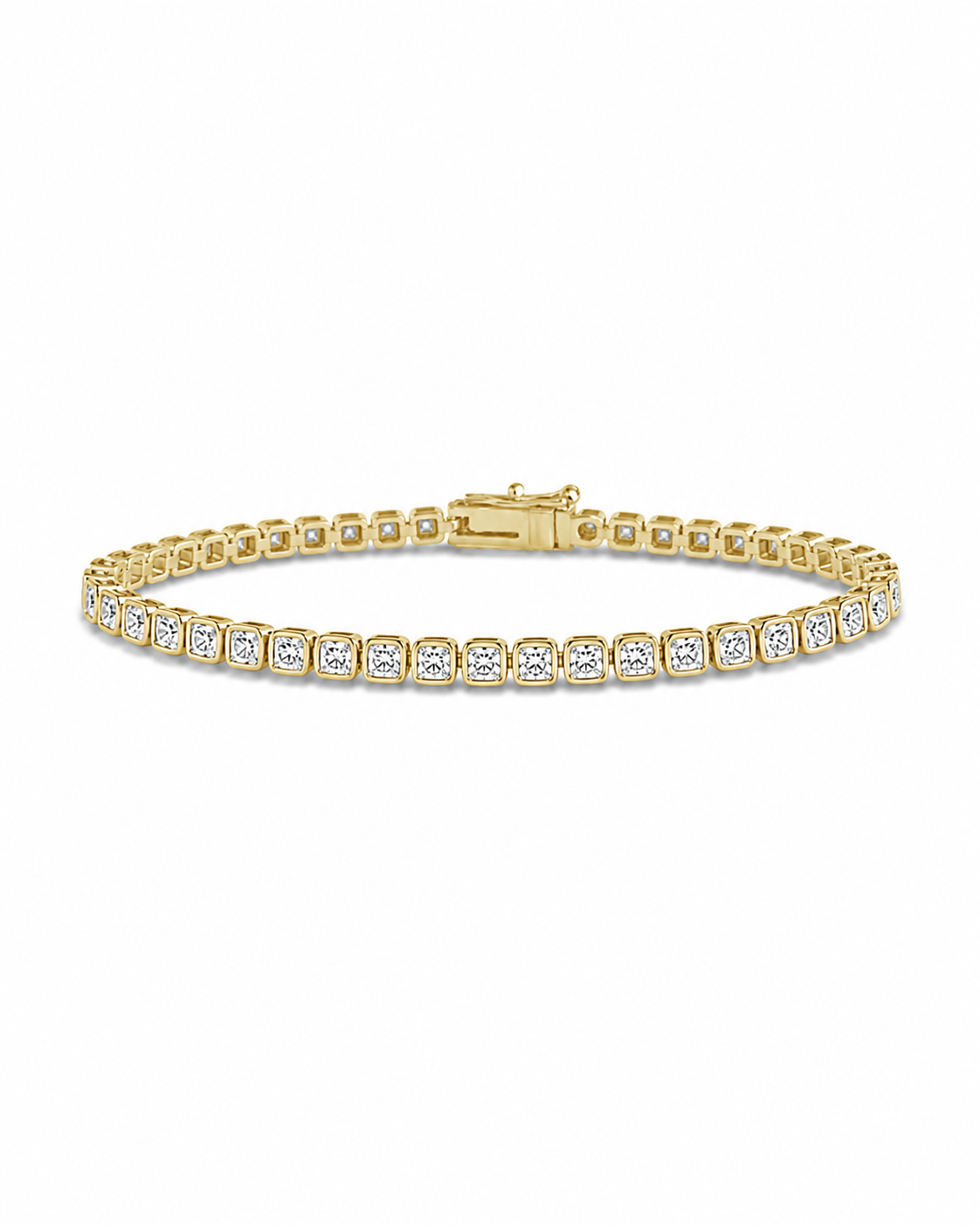 Helene Cushion Cut Tennis Bracelet