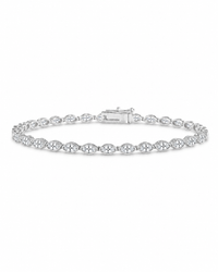 Helene Marquise Cut Tennis Bracelet