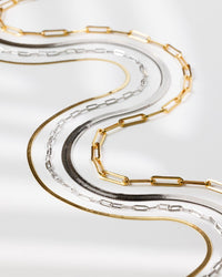 Sterling Silver Herringbone Chain - Sterling Forever