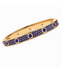 Lumière Sapphire CZ Bangle — alternate view