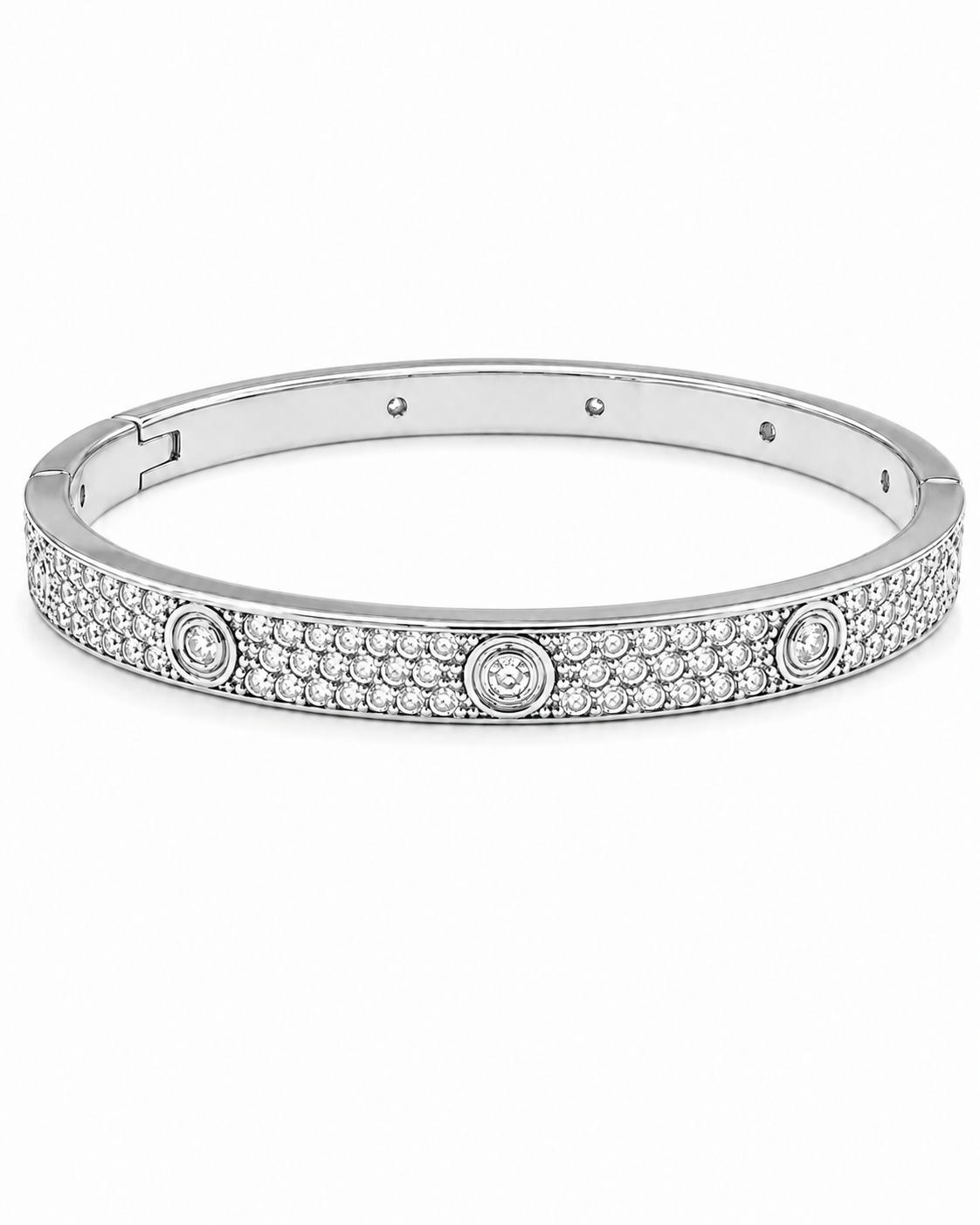 Lumière Clear CZ Bangle