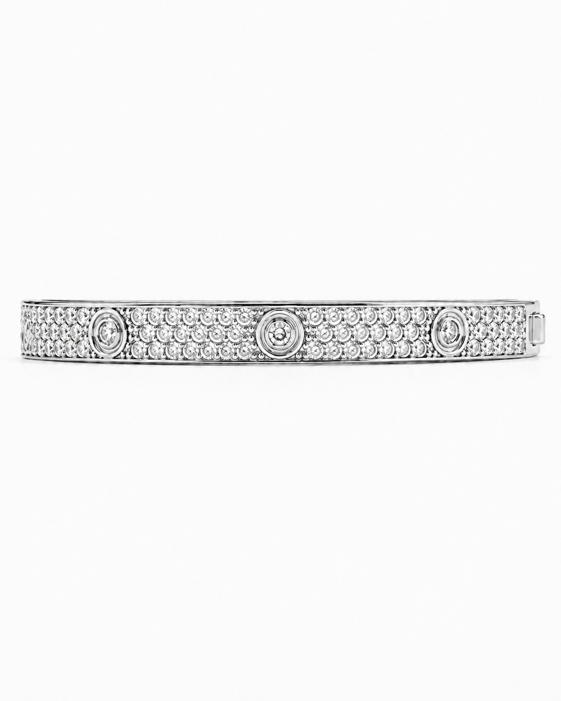 Lumière Clear CZ Bangle