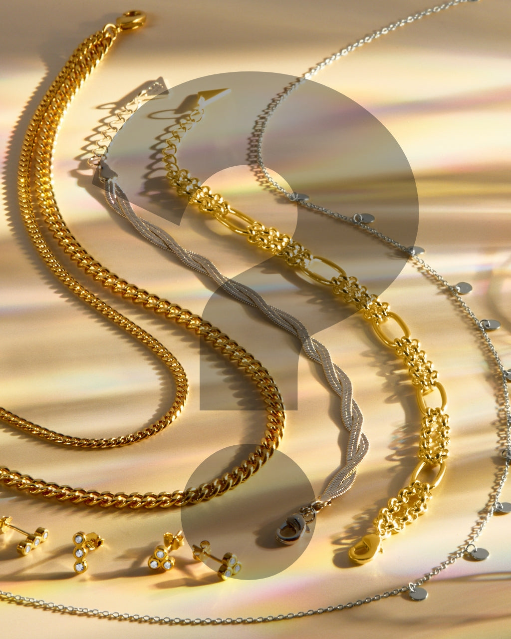 Necklace, Bracelet & Earring Mystery Bundle & Jewelry Case