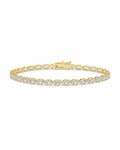 Helene Oval Cut Tennis Bracelet