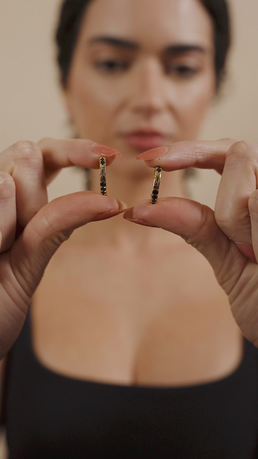 Zadie CZ Everyday Hoop Earrings