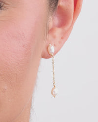 Teresa Pearl Drop Studs