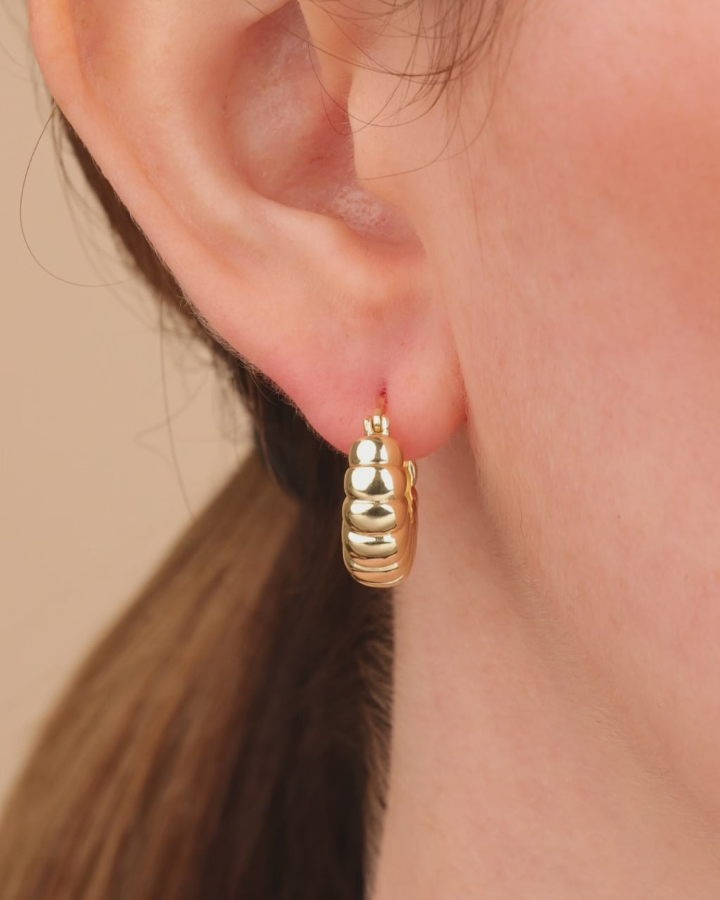 Lysandra Bubble Hoop Earrings