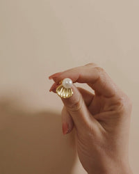 Alice Pearl & Shell Stud Earrings