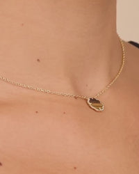 Rose Petal Pendant Necklace