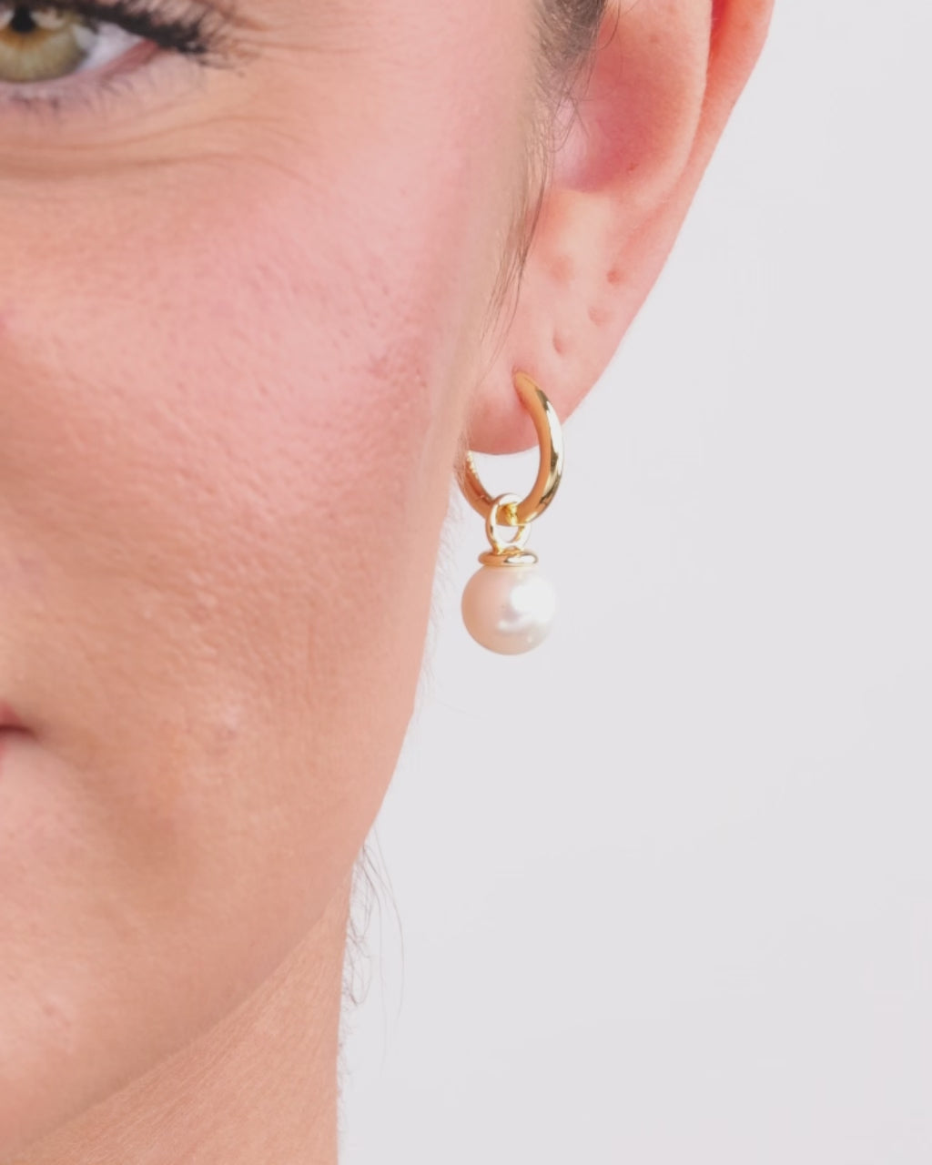 Hailey Pearl Hoops