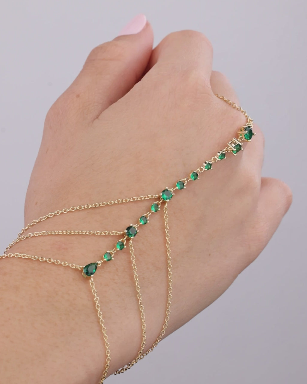 Maëlys CZ Hand Chain